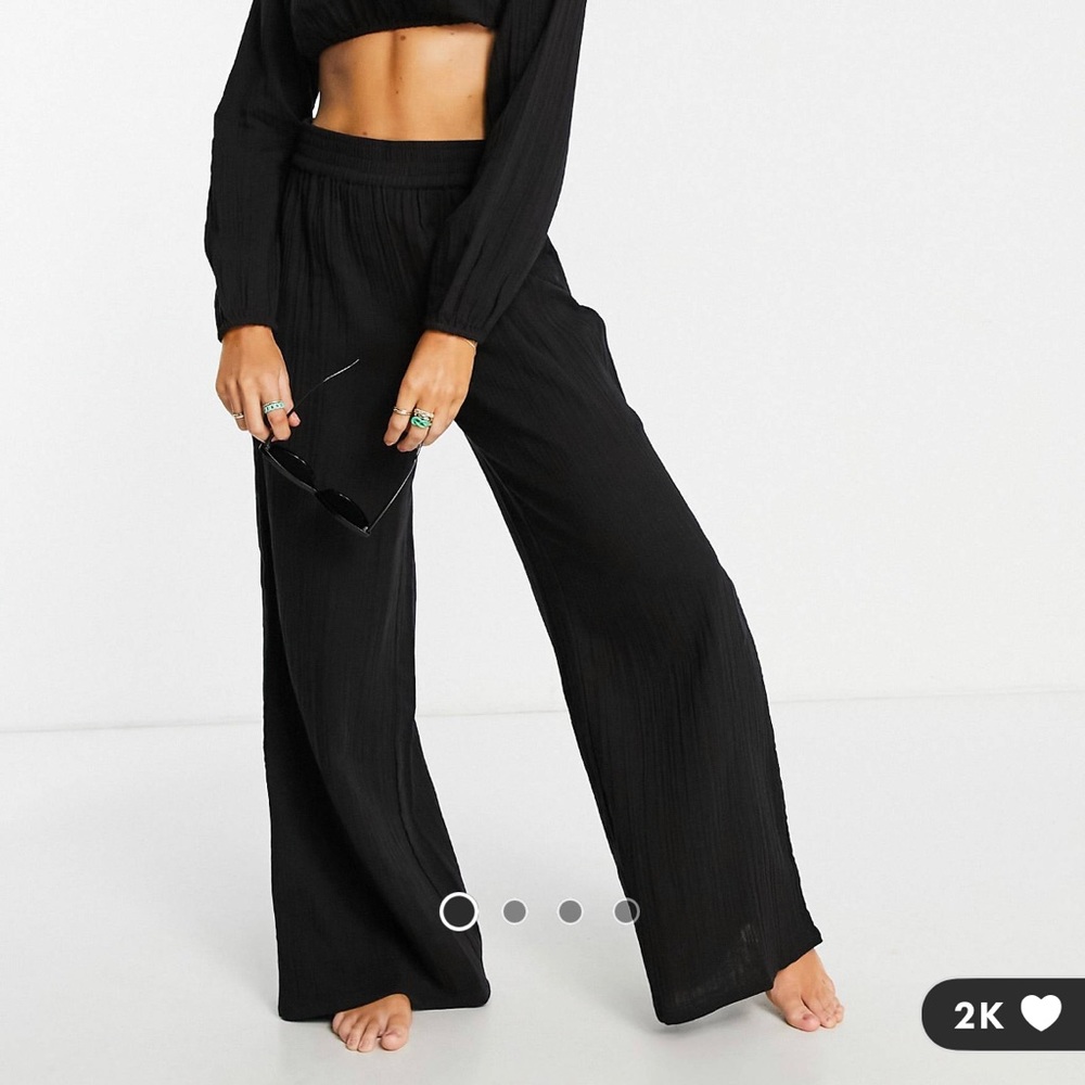 Gauze pants